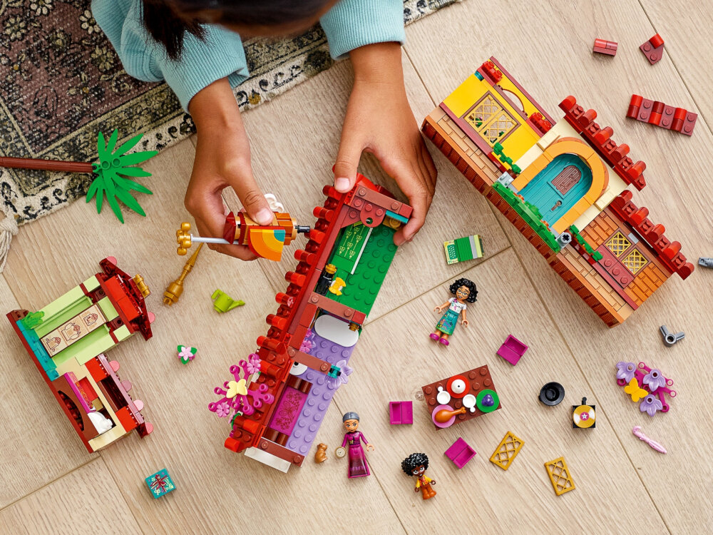 LEGO Disney Dom Madrigalów 43202 proste instrukcje bezpłatna aplikacja cyfrowa z funkcją Instructions PLUS