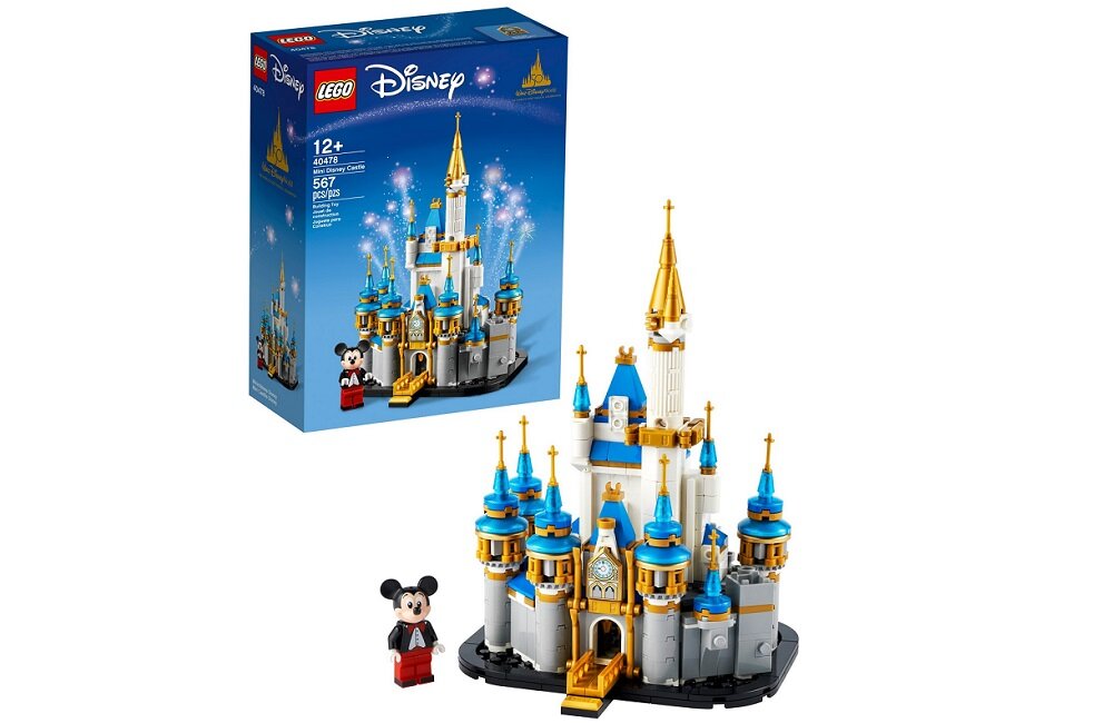 LEGO Disney Miniaturowy zamek Disneya 40478 Pomoc w rozwoju życiowych umiejętności