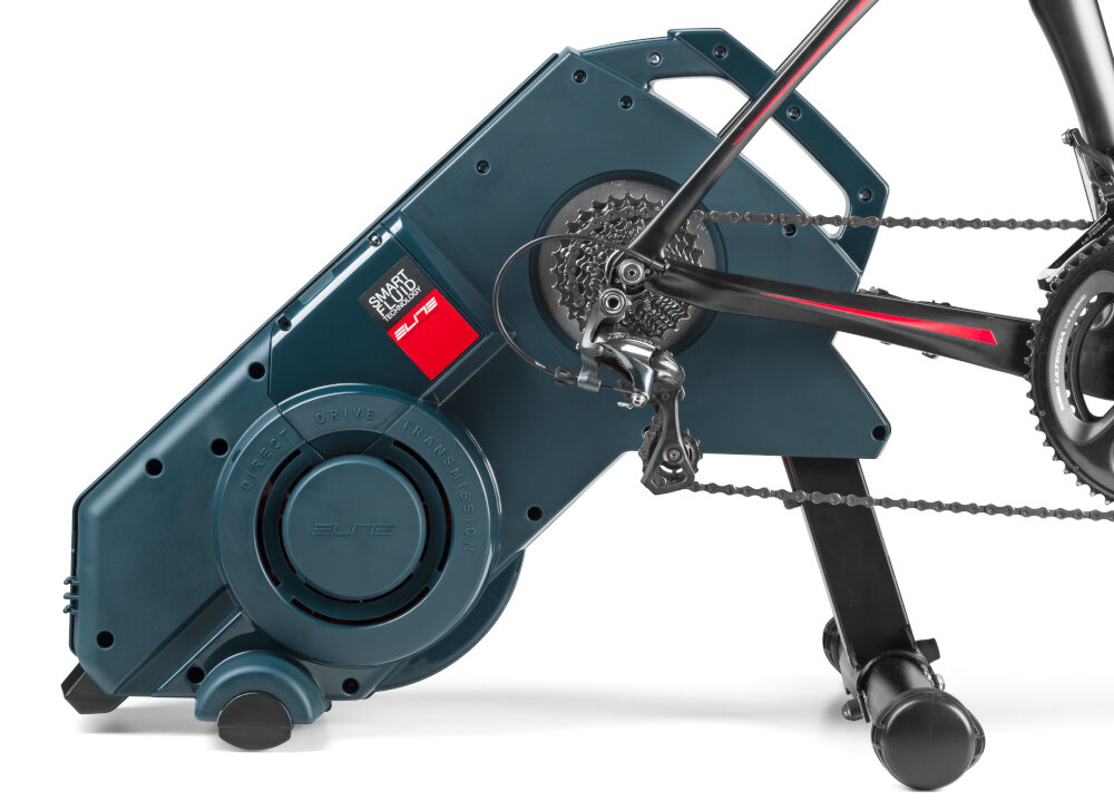Trenażer rowerowy ELITE Turno sensor Misuro B+ parametry dotyczące prędkości kadencji mocy na urządzenia mobilne wykalibrowany siłomierz w czujniku Misuro B+