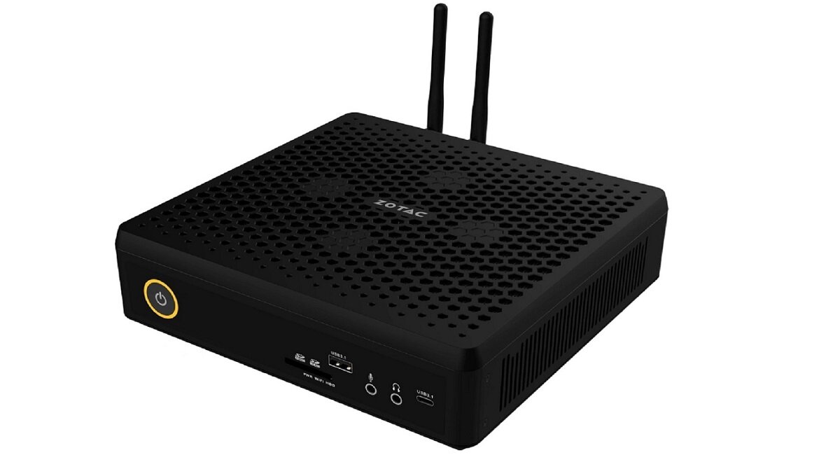 Komputer ZOTAC Zbox Magnus EN072070S i7-10750H GeForce RTX2070 Super Mały, ale szybki