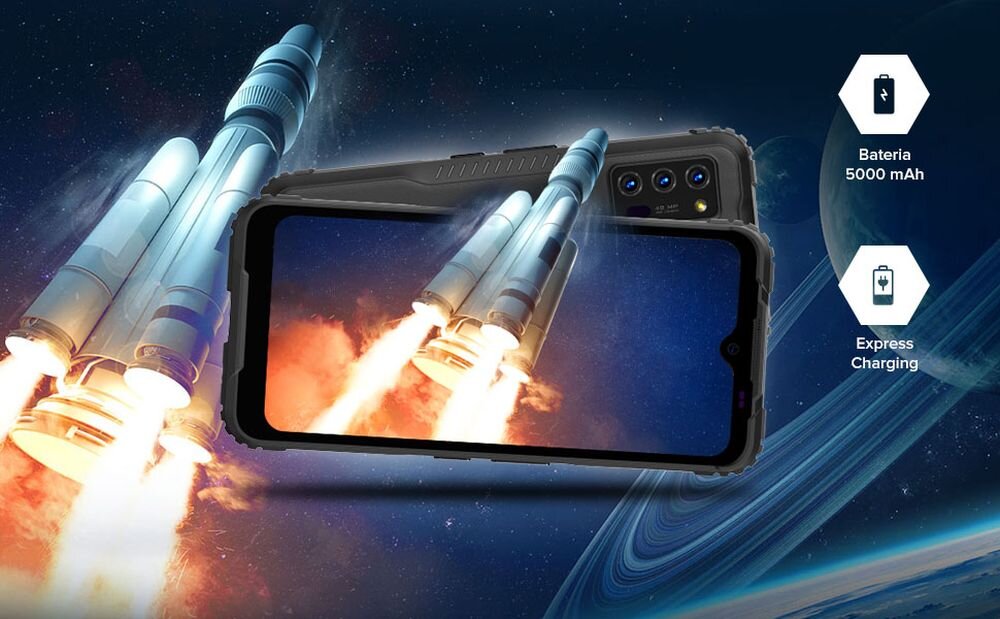Smartfon MYPHONE Hammer Blade ekran bateria aparat procesor ram pamięć pojemność rozdzielczość zdjęcia filmy opis dane cechy blokady system łączność wifi bluetooth obudowa szkło odporność porty muzyka transfer sieć przekątna matryca waga czujniki