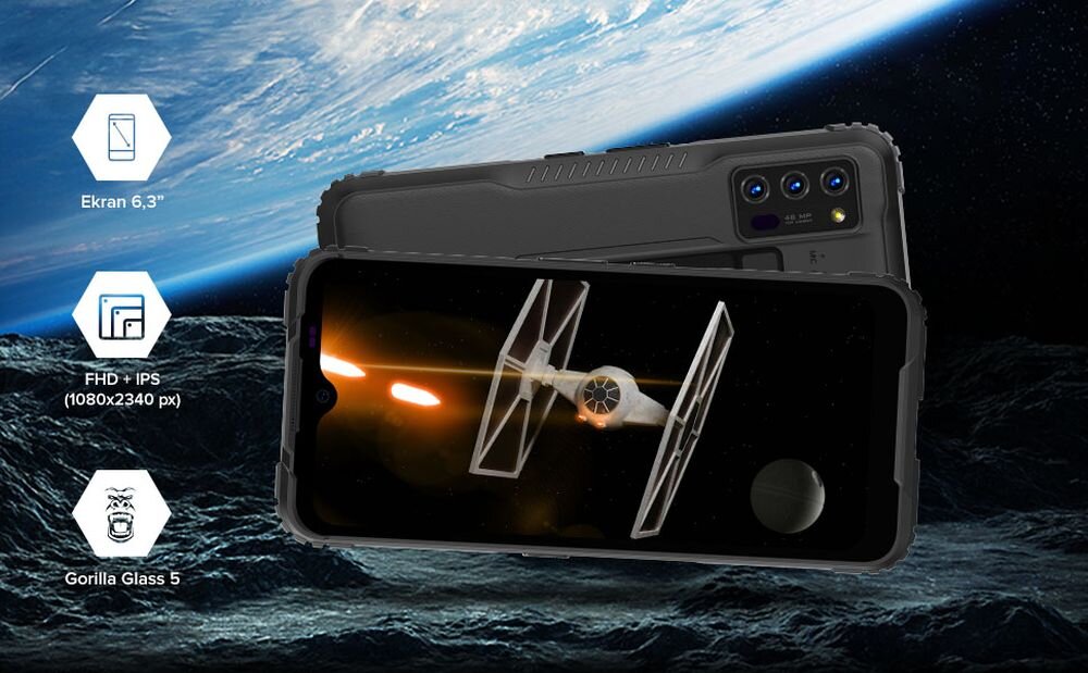 Smartfon MYPHONE Hammer Blade ekran bateria aparat procesor ram pamięć pojemność rozdzielczość zdjęcia filmy opis dane cechy blokady system łączność wifi bluetooth obudowa szkło odporność porty muzyka transfer sieć przekątna matryca waga czujniki