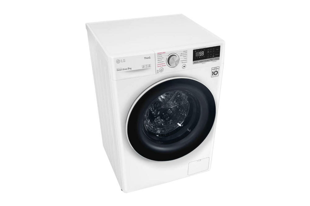 LG-F4WV5N9S0E funkcja aidd ciężar wsad materiał ruchy piorące