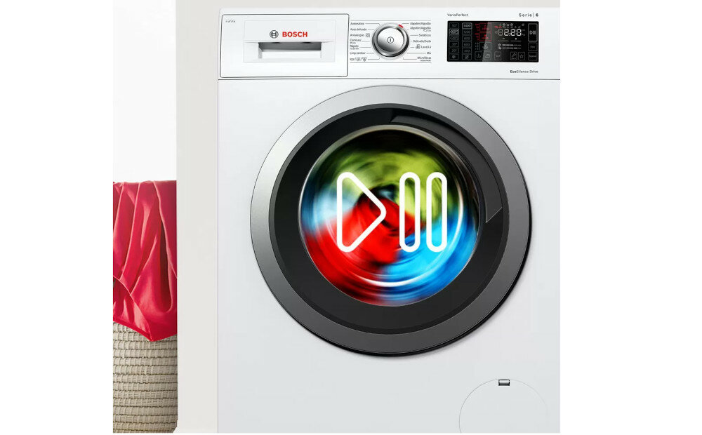 Pralka BOSCH WAXH8G90P - Start Pauza zatrzymanie 