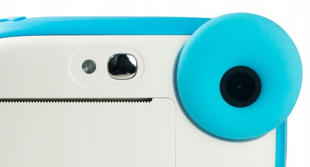 Aparat AGFAPHOTO Realikids Instant Cam zdjęcia obiektyw ekran wizjer ogniskowa przysłona migawka obudowa bateria zasilanie filmy nagrywanie rozdzielczość matryca rozmiar przekątna tryby iso montaż lampa światło przyciski sterowanie menu kontrast jasność balans bieli filtry cmos karta pliki format zapis seria