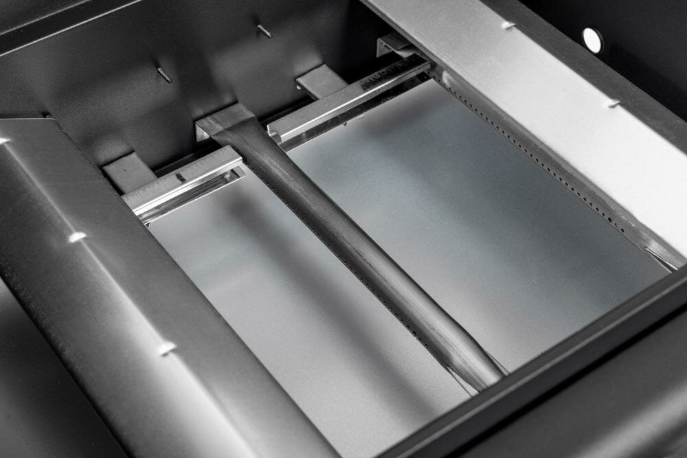 ACTIVA Alabama III 19789 3 niezależne palniki stal nierdzewna płomień rozkład temperatura grillowanie osłony