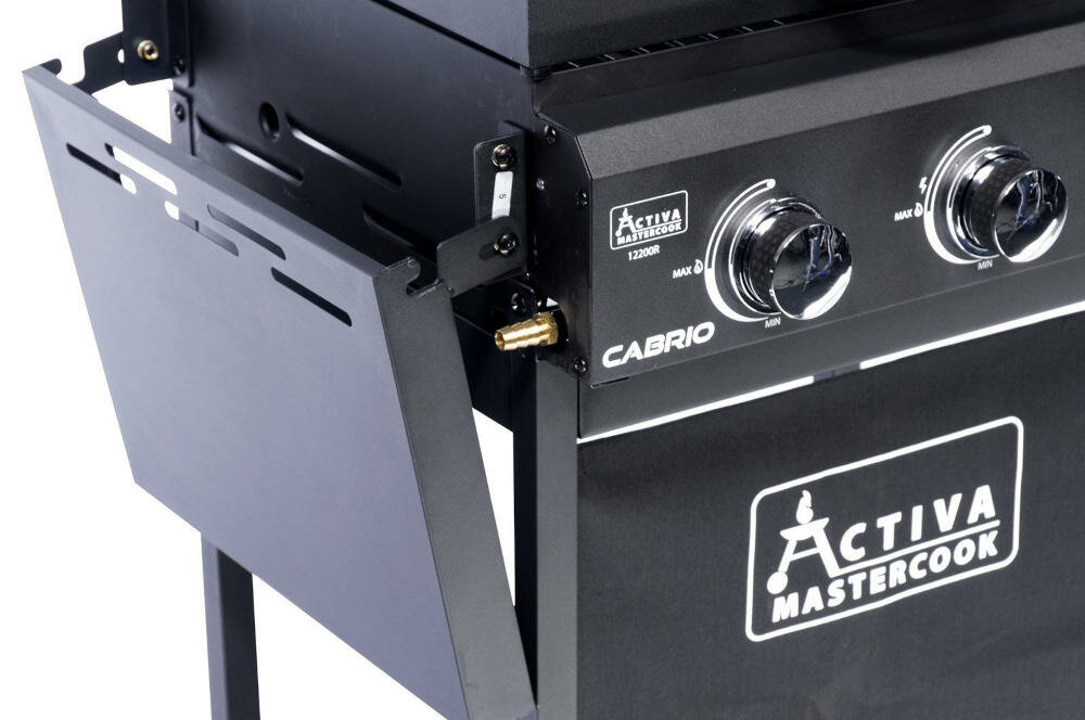 ACTIVA Cabrio 12200R składana półka boczna przechowywanie otwieracz butelki haki akcesoria solidne kółka