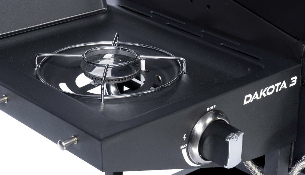 ACTIVA Dakota III 19784G dodatkowy palnik grill garnek patelnia gotowanie smażenie praktyczne rozwiązanie rodzinne grillowanie