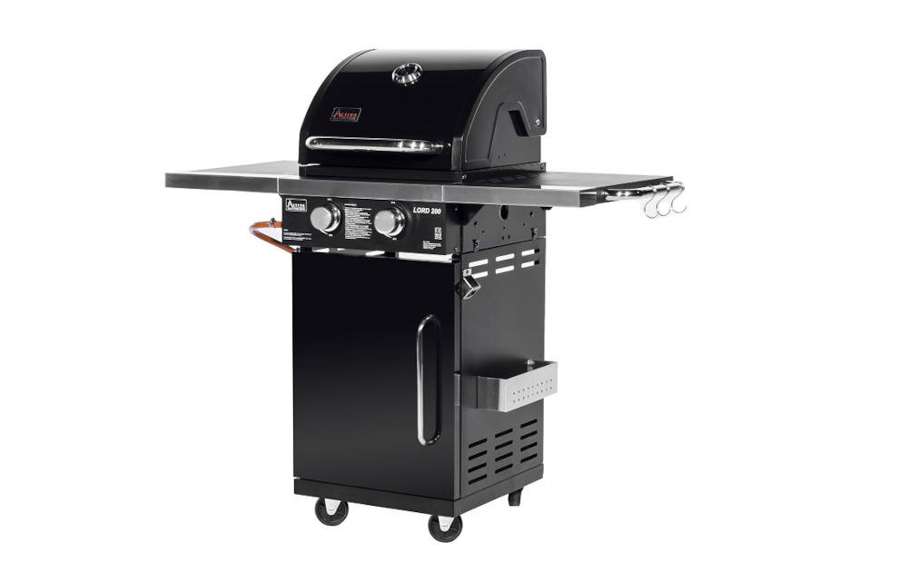 ACTIVA Lord 200 12002SBR grill gazowy grillowanie pokrywa kontrola płomień dodatkowy ruszt