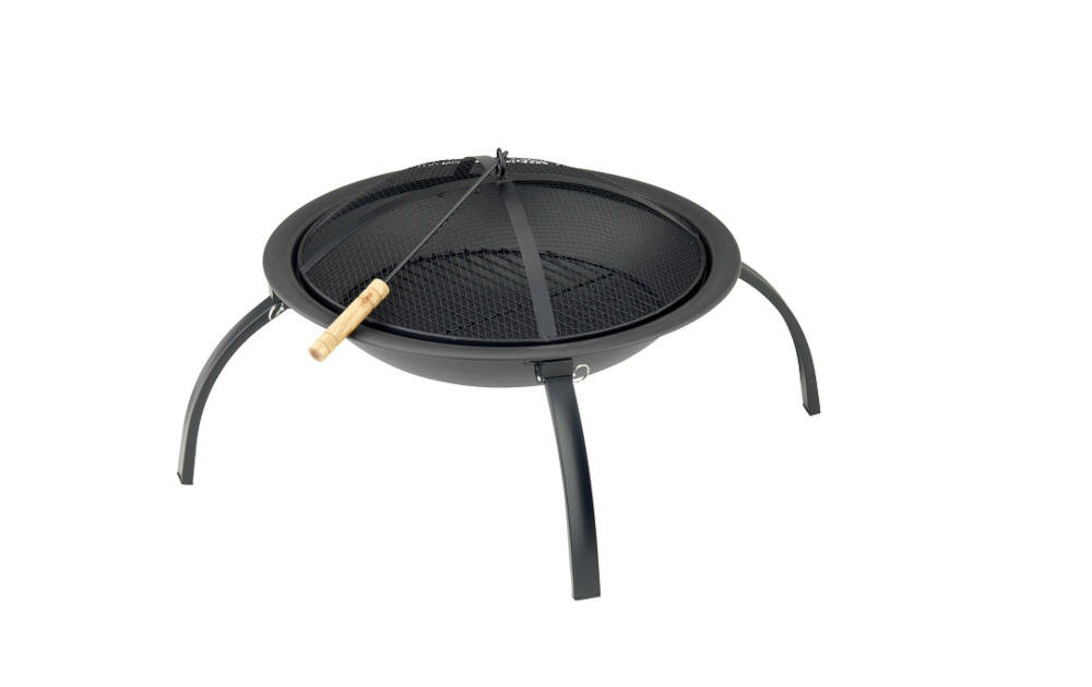 ACTIVA palenisko ogrodowe ciepło ogród stylowe oświetlenie pieczenie stabilne bezpieczne funkcjonalność design impreza bezpieczeństwo solidna podstawa ekran ochronny siatka uchwyt przenoszenie
