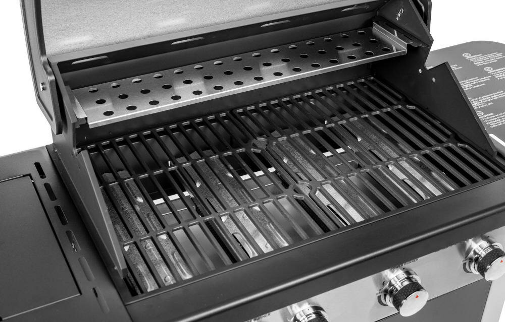 ACTIVA Detroit 500 12615 żeliwny solidny ruszt grill szybkie czyszczenie podgrzewanie