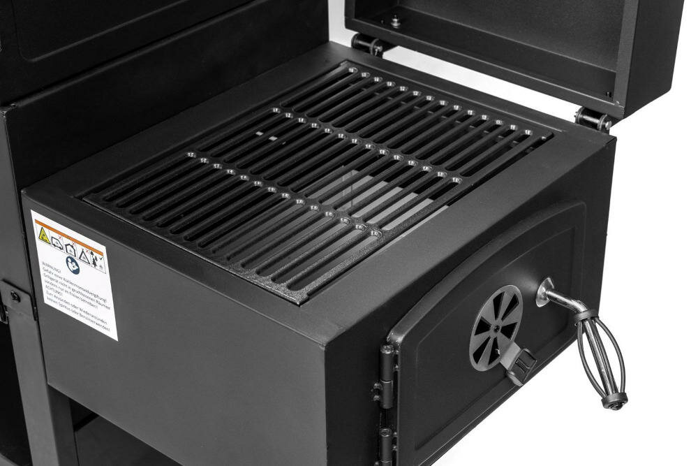 ACTIVA Combo Premium grill wędzenie regulowany ruszt ryba mięso wędlina