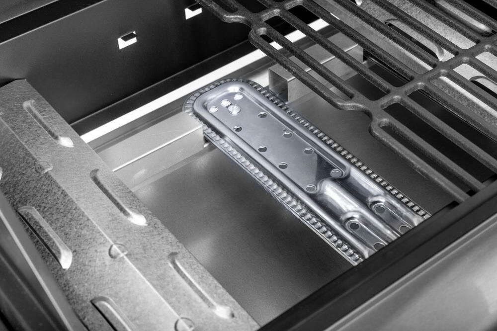 ACTIVA Quatro Xl 19743G niezależne palniki stal nierdzewna płomień rozkład temperatura grillowanie osłony