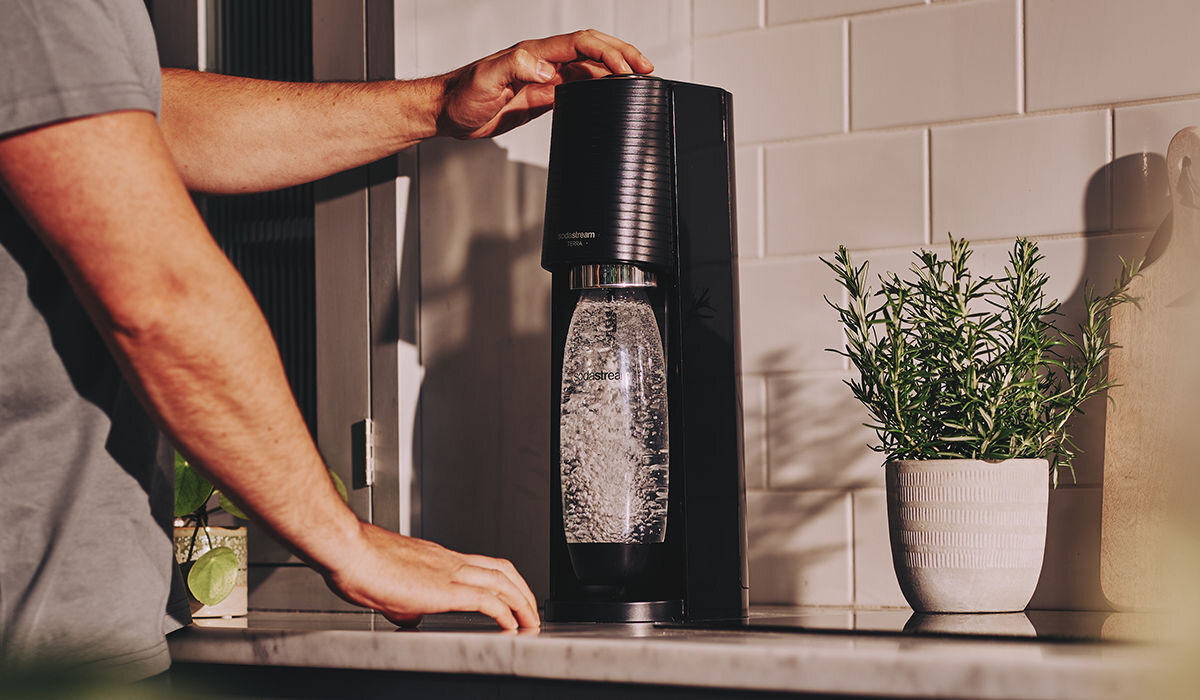 Saturator SODASTREAM Terra Czarny stopień nagazowania