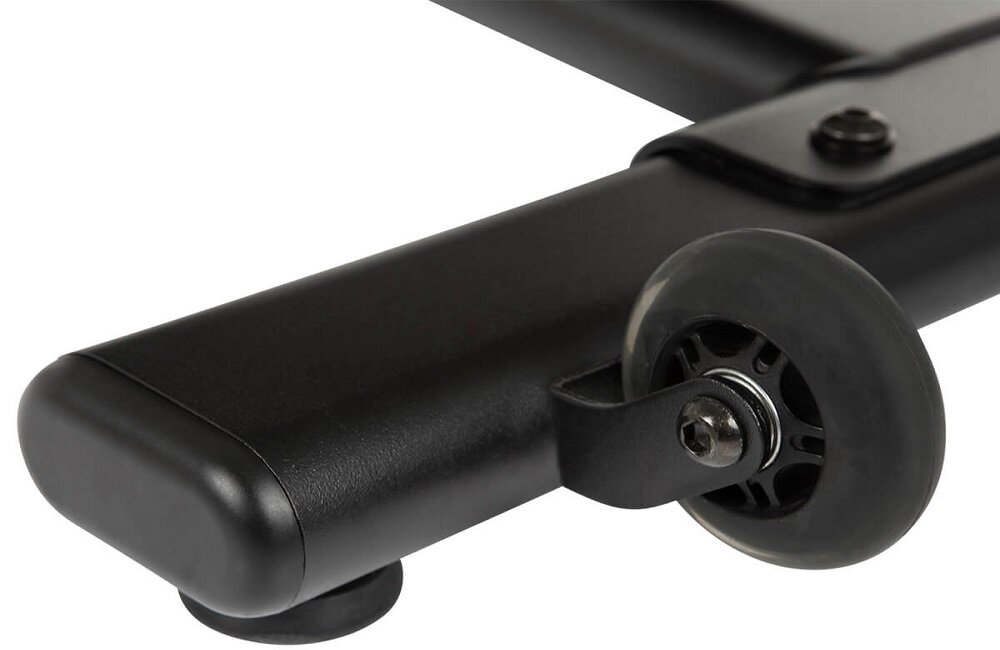 Rower spinningowy HAMMER Racer Mobilny z dwoma rolkami transportowymi