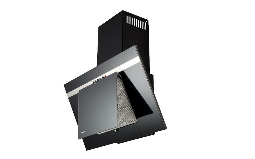 AKPO-WK-4-Nero-Line-60 aluminiowy filtr przeciwtłuszczowy węglowy pochłaniacz wyciąg