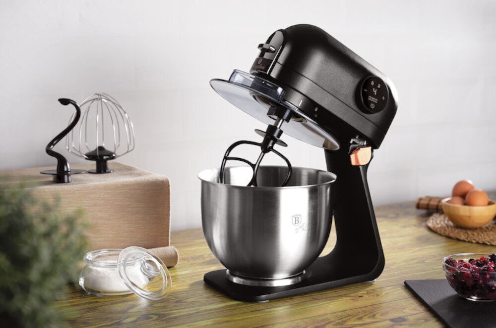Robot kuchenny planetarny BERLINGER HAUS BH 9323 mieszanie ubijanie wyrabianie moc 1200 W