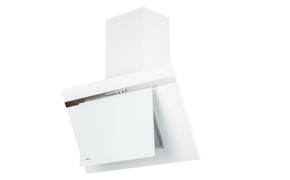 AKPO-WK-4-Nero-Line-60 okap sprzęt kuchenny filtrowanie powietrze zapachy skośny kominowy szerokość prędkość praca sterowanie przyciski oświetlenie led lampka kontrolna filtr aluminiowy węglowy wyciąg pochłaniacz