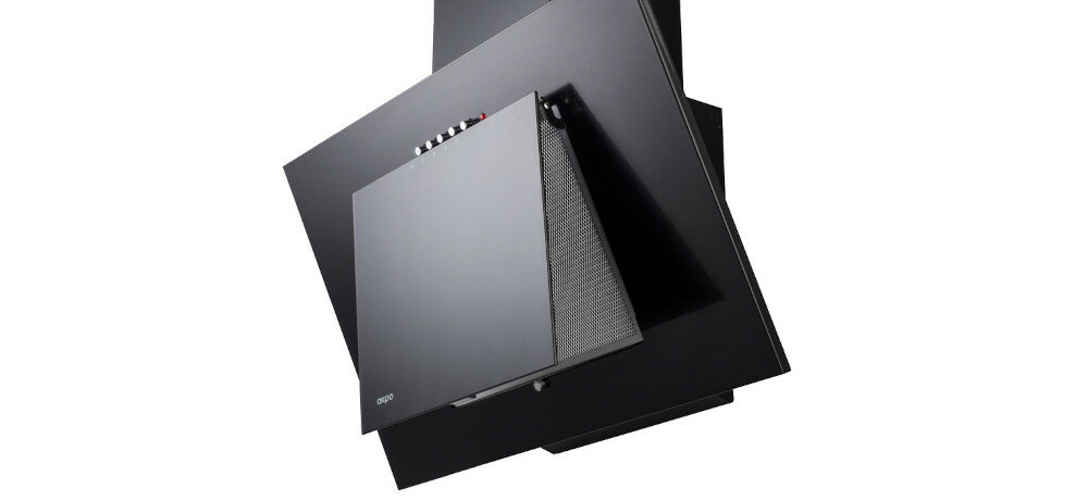 AKPO WK-4 Nero Eco T300 60 cm Czarny tryby wyciąg pochłaniacz filtrowanie powietrze komin wentylacja