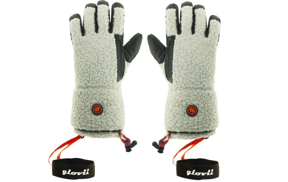 Podgrzewane rękawiczki GLOVII GS3 (rozmiar S) Szaro-czarny rozmiar przemyslana oslona korzystanie