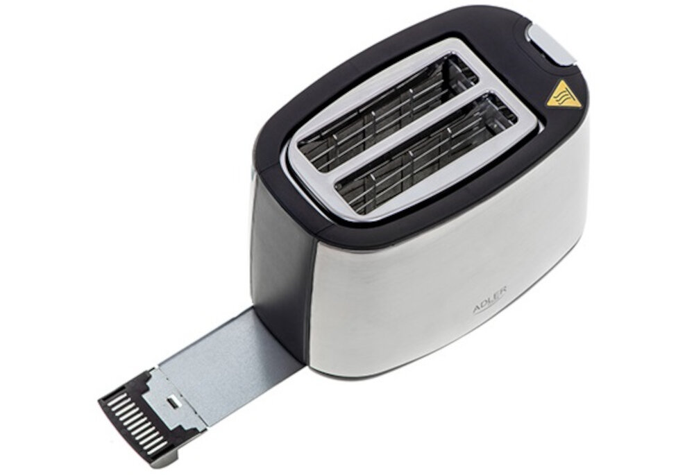 Toster ADLER AD 3214 wyjmowana tacka funkcja automatycznego wysuwania Automatyczne wyłączanie