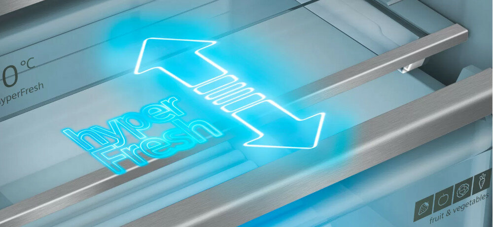 SIEMENS-KF96NAXEA lodówka zmiana temperatury wilgotność