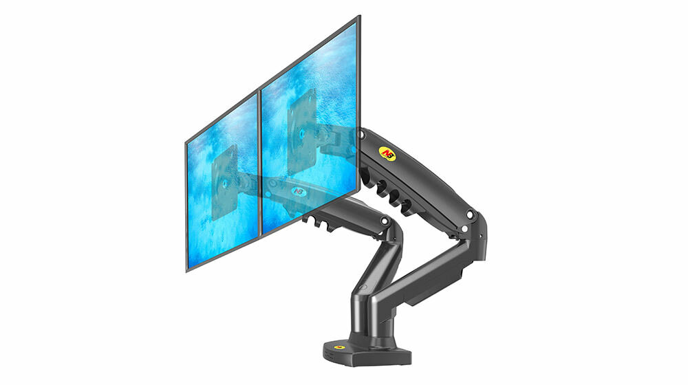 Uchwyt do monitora FIBER NOVELTY F160 17-30 cali Czarny - dopasowany do monitora