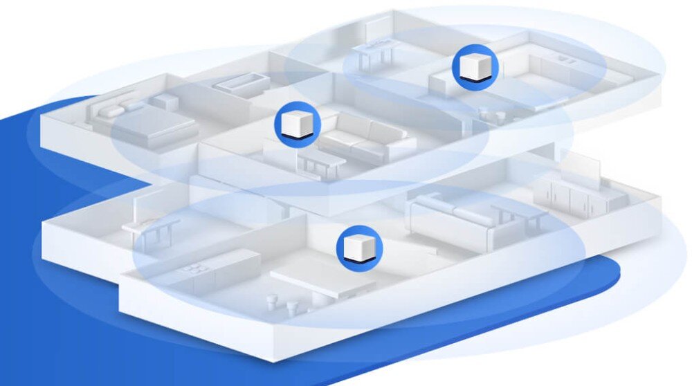 Router MERCUSYS Halo H50G (3 szt.) działanie przeznaczenie zasięg sieć