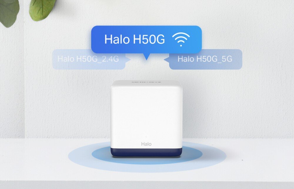 Router MERCUSYS Halo H50G (3 szt.) roaming Smart Connect pasma