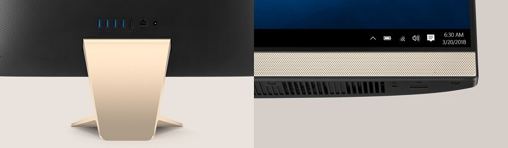 Komputer ASUS Vivo V241 - Komunikacja Karta sieciowa Bluetooth USB HDMI