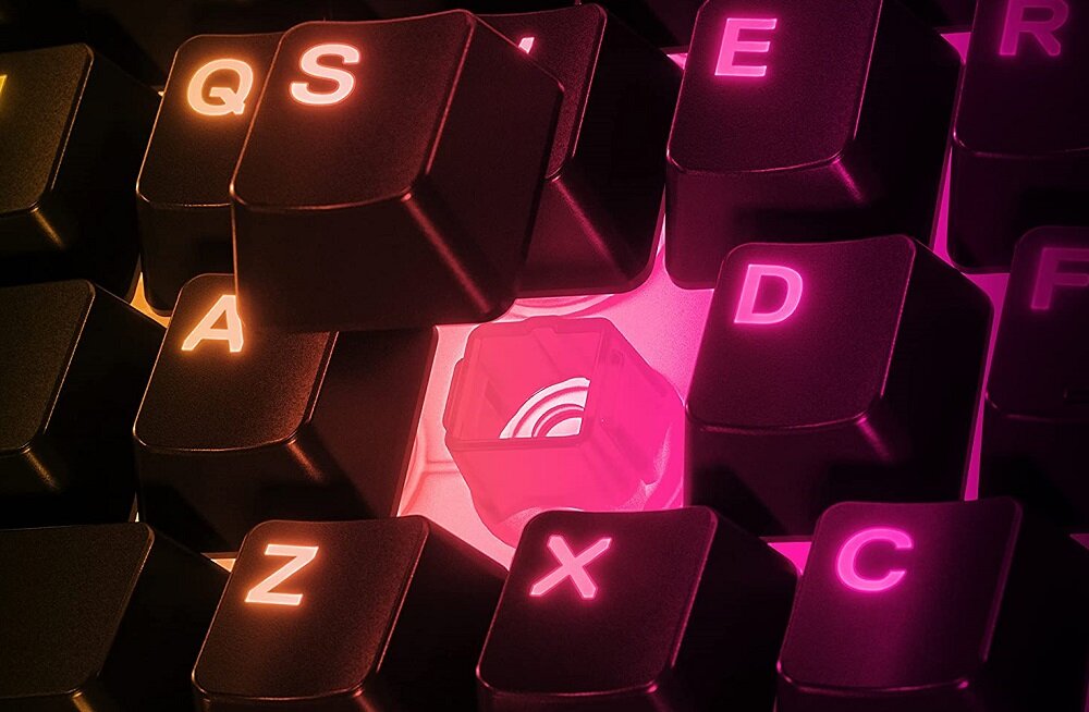 Klawiatura STEELSERIES Apex 3 TKL US - oswietlenie
