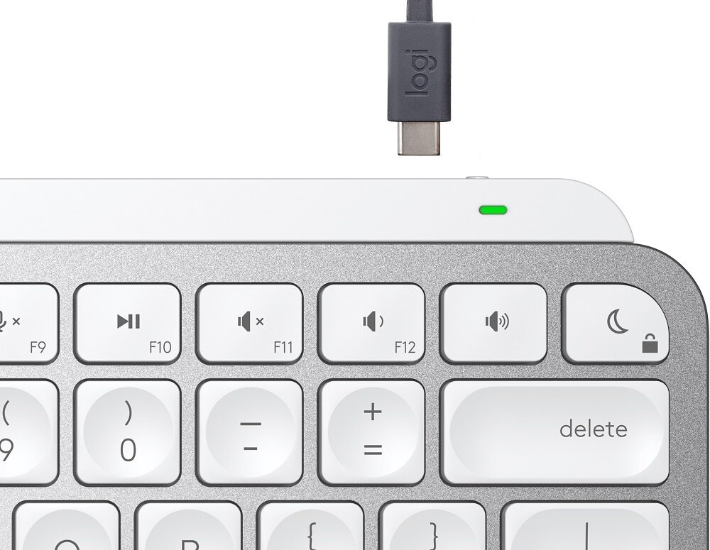Klawiatura LOGITECH MX Keys Mini Biały - Klasyczne wzornictwo