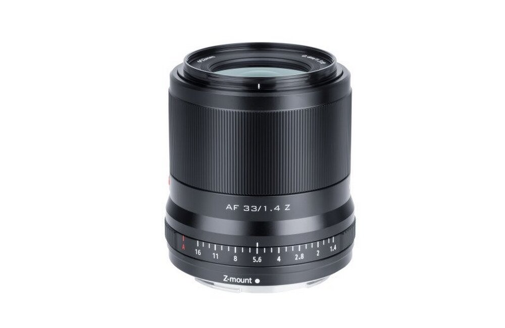 Obiektyw VILTROX do Nikon Z AF 33mm F1.4 autofocus montaż ogniskowa przysłona zakres ostrość szkło soczewki zdjęcia aparat