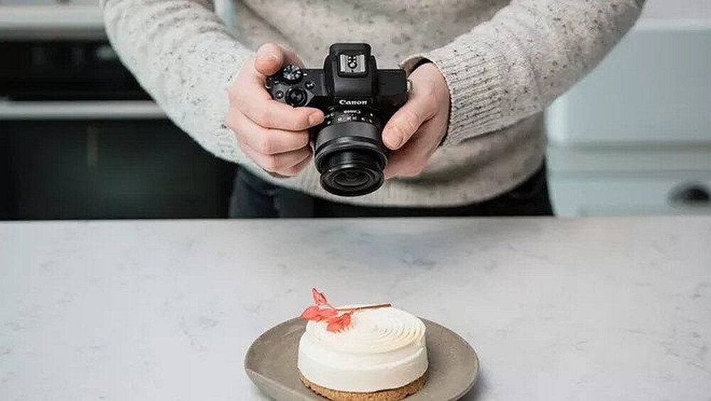 Aparat CANON EOS M50 Mark II AF  zdjęcia matryca obiektyw 