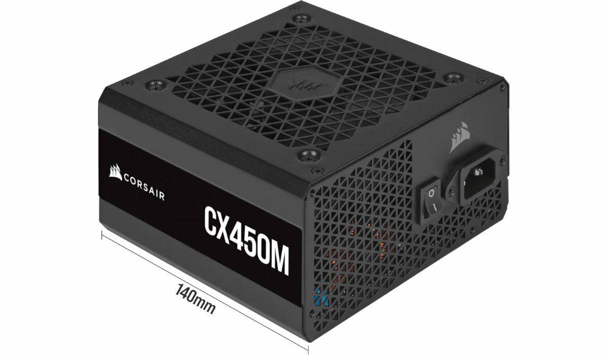 CORSAIR CX450M 450W Bronze bok