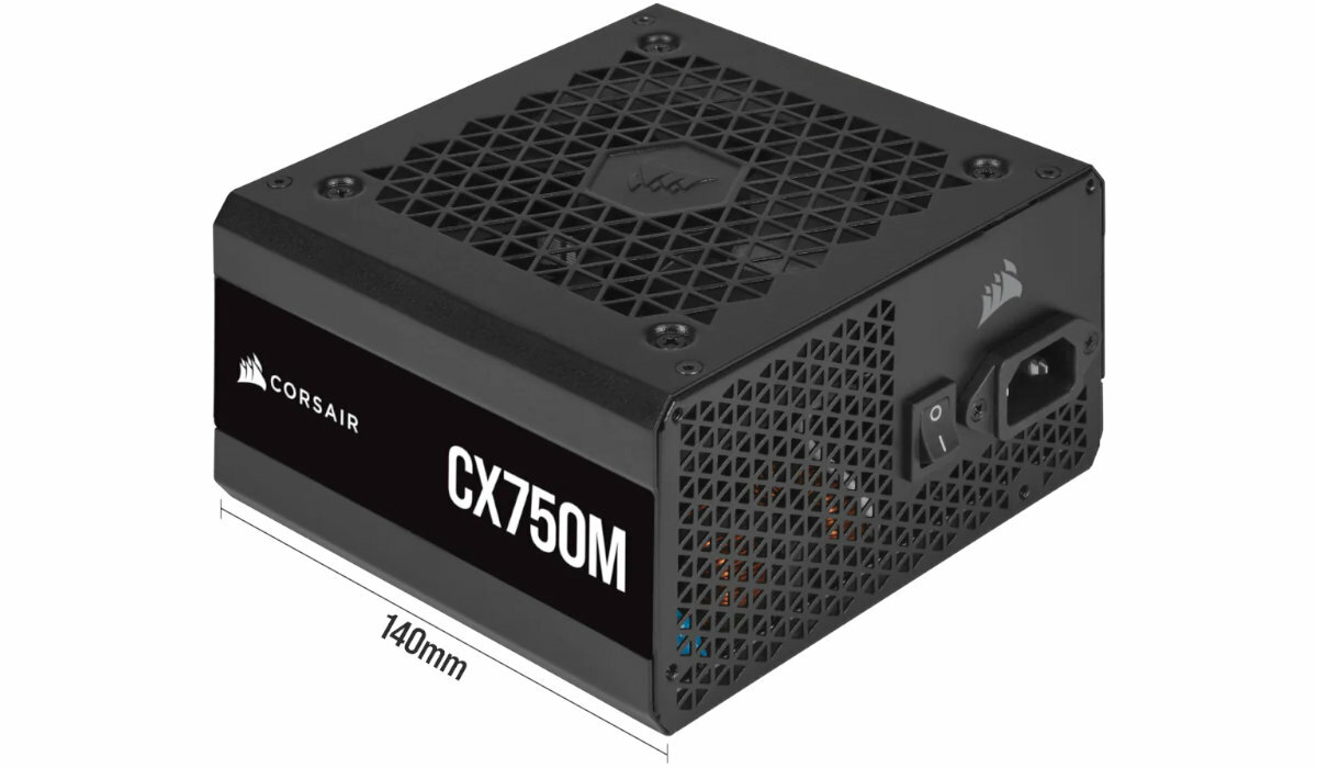 CORSAIR CX750M 750W Bronze bok