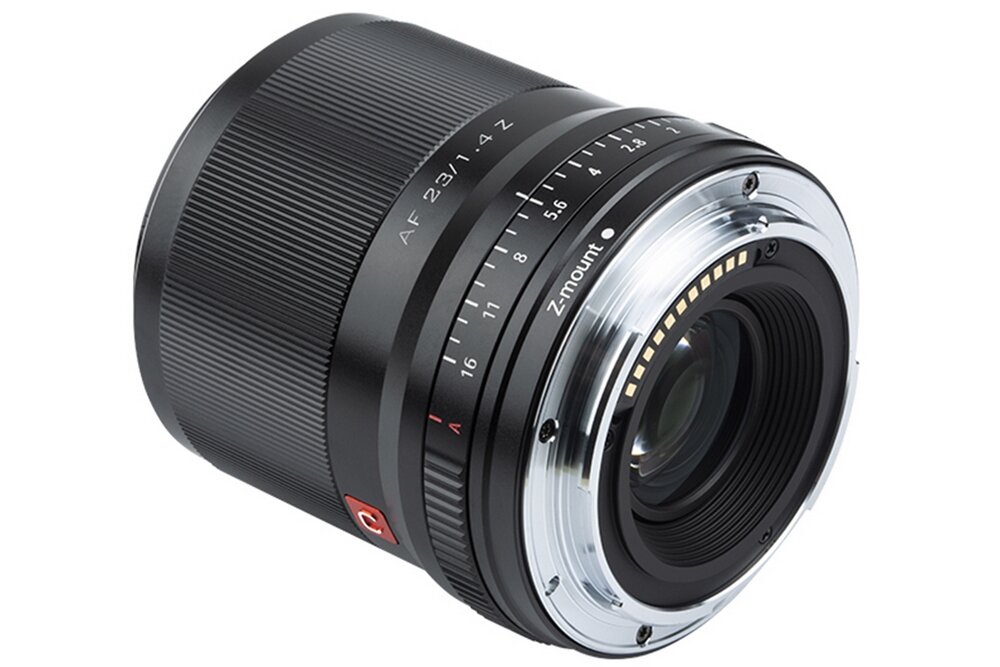 Obiektyw VILTROX AF 23mm f-1.4 Nikon Z autofocus montaż ogniskowa przysłona zakres ostrość szkło soczewki zdjęcia aparat