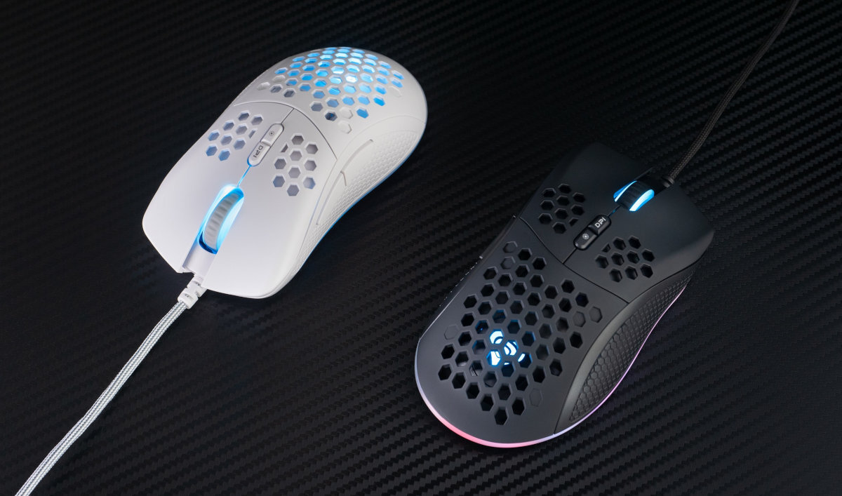Mysz GENESIS Krypton 555 Czarny ergonomiczna konstrukcja