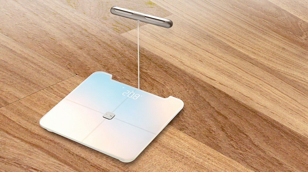 Waga HUAWEI Scale 3 Pro zdrowie jedzenie ważenie się tłuszcz czujniki dieta pomiar konta łączność aplikacja opis cechy dane specyfikacja skład ciała elektrody