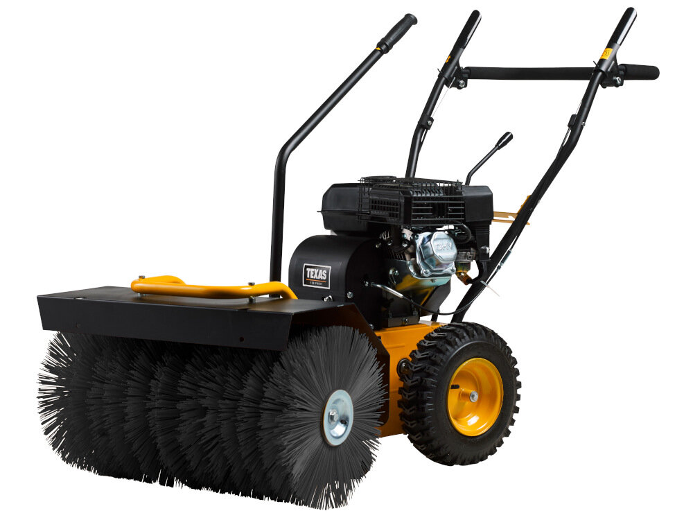 Zamiatarka spalinowa TEXAS 710TGE solidna wydajna latwa w obsludze efektywne szybkie sprzatanie zabrudzen zaawansowany silnik spalinowy