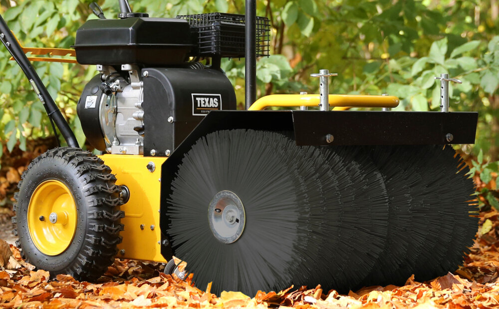 Zamiatarka spalinowa TEXAS 710TGE wysoka trwalosc skuteczna do powierzchni drewnianych cementowych brukowanych