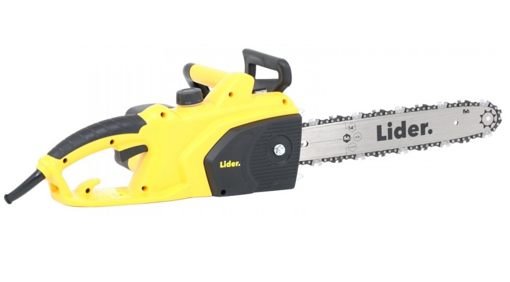 Pilarka elektryczna LIDER GTP1636 niewielka masa 4,5 kg poziom mocy akustycznej 109 dB