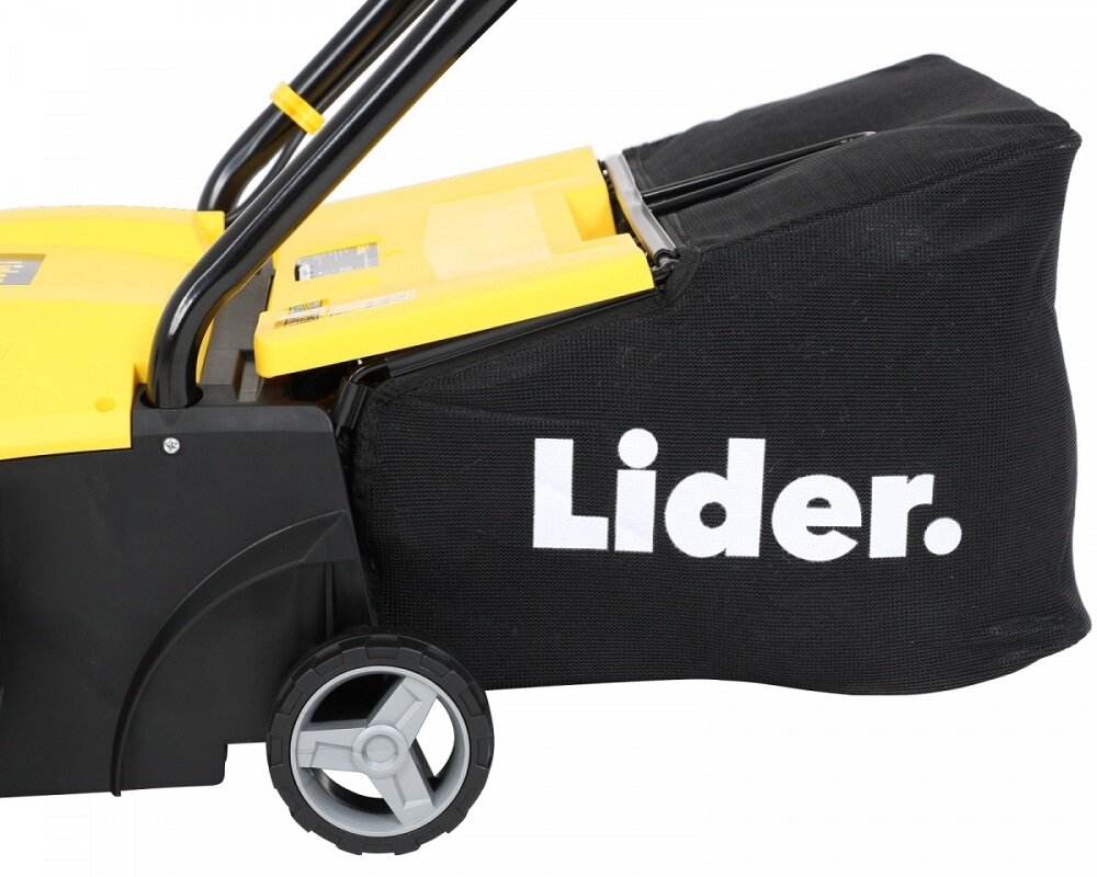 Wertykulator elektryczny LIDER WNW 1400 - ergonomiczny kosz