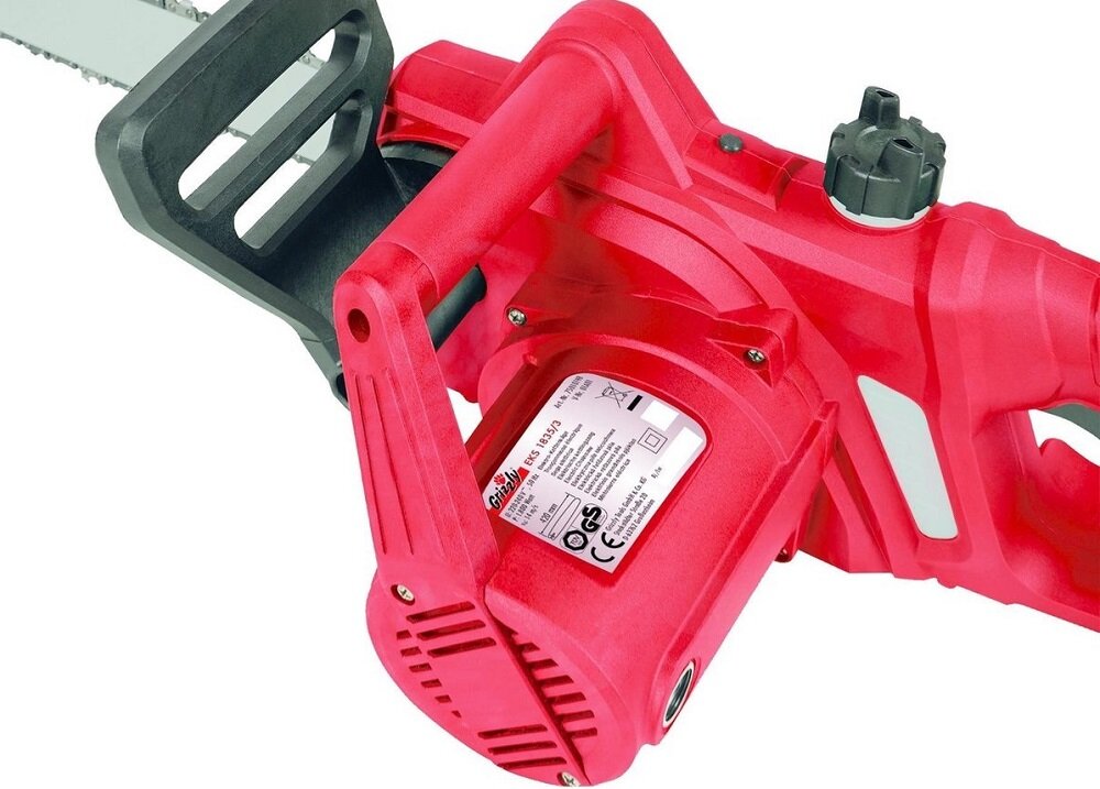 Piła elektryczna GRIZZLY EKS1835-3 - latwa obsluga 