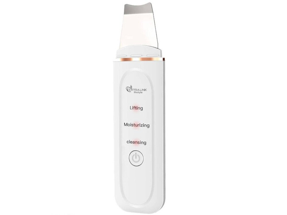 Urządzenie do peelingu kawitacyjnego EXTRALINK Ultrasonic Skin Cleaner 3w1 28 kHz domowa pielęgnacja skóry, peeling kawitacyjny, sonoforeza, mikroprądy ems