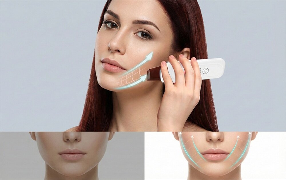 Urządzenie do peelingu kawitacyjnego EXTRALINK Ultrasonic Skin Cleaner 3w1 28 kHz oczyszczanie skóry, ultradźwięki, usuwanie martwego naskórka, oczyszczanie skóry