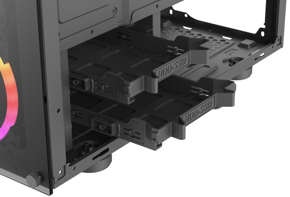 Obudowa DARKFLASH Phantom wnętrze miejsce komory