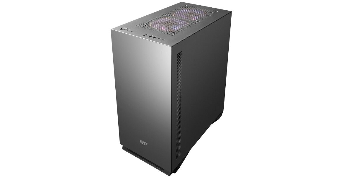 Obudowa DARKFLASH DLM22 design wykonanie gaming chłodzenie jakość wytrzymałość wymiary złącza filtry zestaw