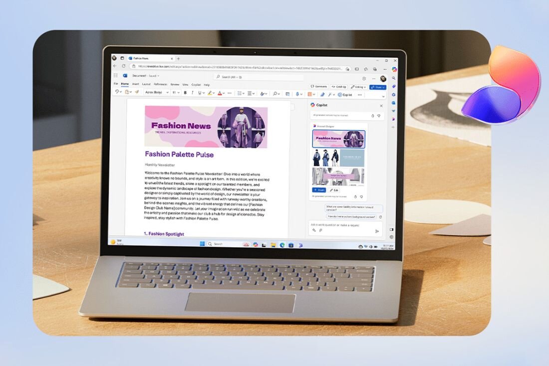 Kod aktywacyjny MICROSOFT 365 Personal - Urządzenie Microsoft Surface, które doskonale sprawdza się w PowerPoint i Word, łącząc wydajność z mobilnością.