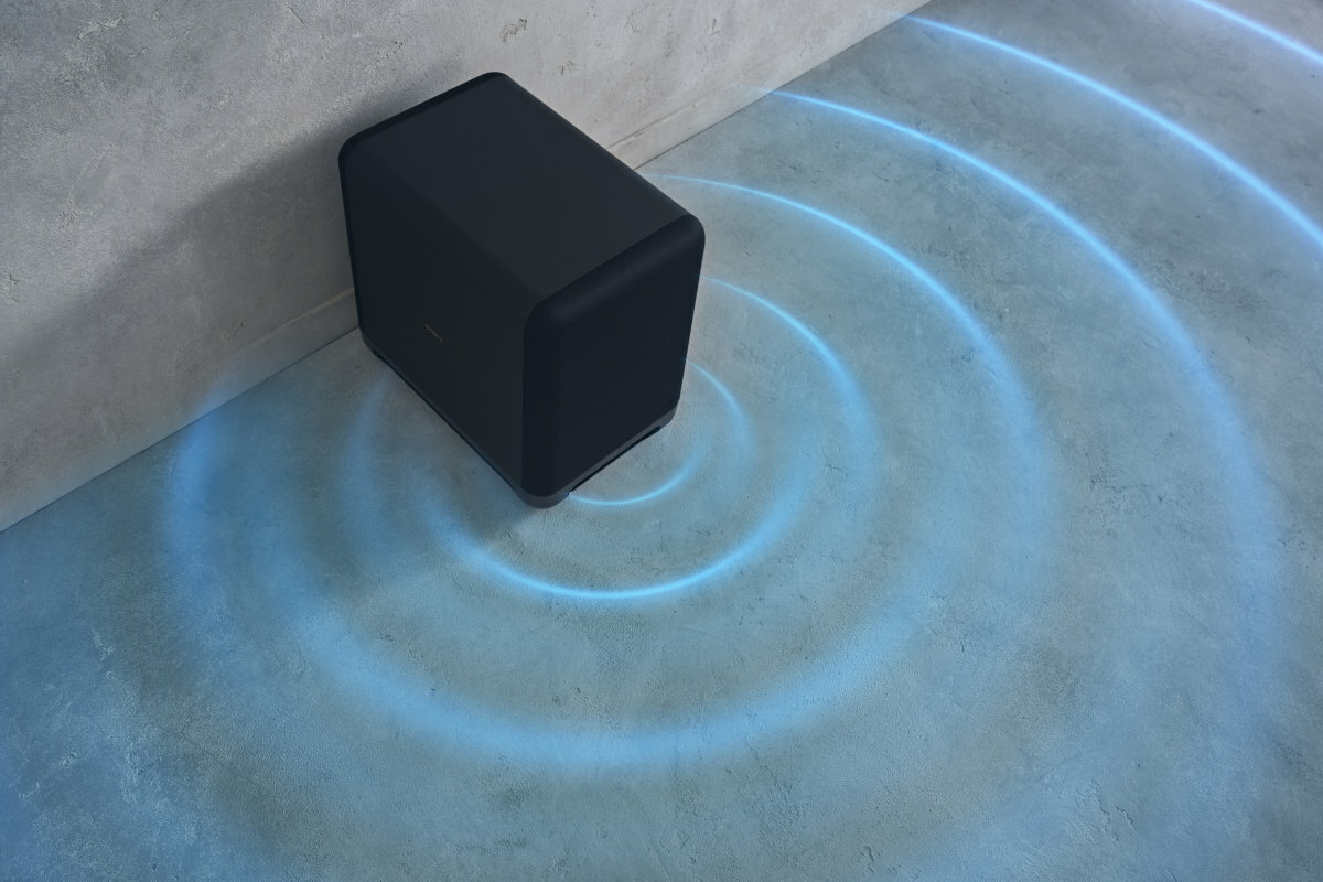 Subwoofer SONY SA-SW3 Czarny obwod magnetyczny